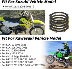 Clutch Kit & Friction Steel Plates with Heavy Duty Gasket & Springs for Kawasaki