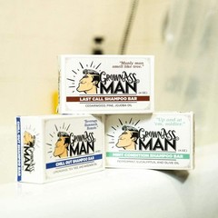 – Solid Shpoo Bar Rich Lather 3 in 1: Hair, Beard &