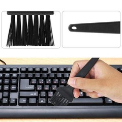 9 in 1 Anti Static Brushes Small Cleaning Kit Multi-Purpose Small, Black