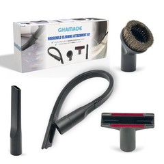 For Miele 35mm Vacuum Attachment Kit compatible with C1 C2 C3, Black