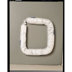 Brady Oil806 Sorbent Sock, 12 Gal, 3 In X 8 Ft, Oil, White, 6 Pk