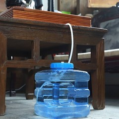 7.5L Square Water Container Easy to Clean Purified Water Jug Large Capacity