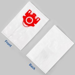 20 Packs 3D Airclean FJM Vacuum Cleaner Bags Replacement for 20 pack, white