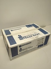 Can Liners 40 x 48 Clear 16 MIC 45 Gallon 250/Case Envision Ind – New In Box
