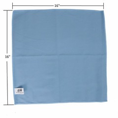 Genuine Joe Cleaning Cloth – 4 / Pack – 16″ X 16″ – Blue Frost (GJO48261)