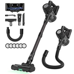 Brewvox Telescopic Cordless Stick Vacuum Cleaner For Pet Hair 40Kpa Powerful