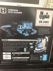 HART HPSP25B 20V Cordless Spot Cleaner Kit 4Ah Battery & Charger BRAND NEW