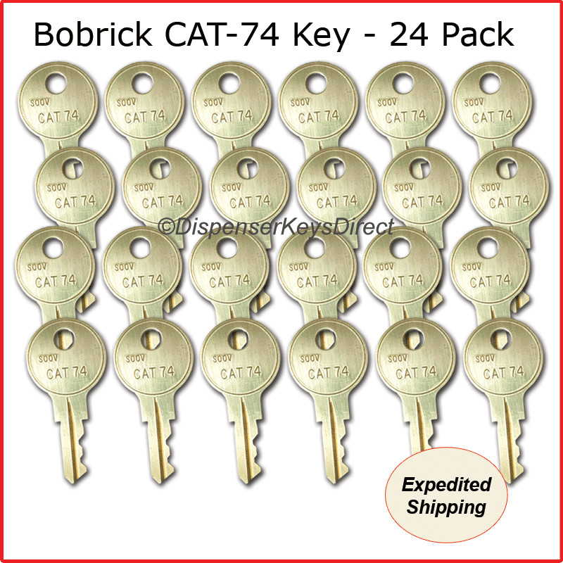 Bobrick CAT-74 Dispenser Key – (24/pc. – Master Pack)