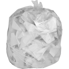 Genuine Joe GJO01012 Clear Trash Can Liners 30 Gal 250/box