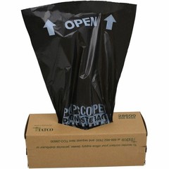 Tatco TCO28600 Dog Waste Bags Black 2000/carton Light-Duty