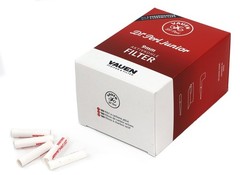 VAUEN Dr. Perl Junior 9mm Charcoal Pipe Filters, 180 1.4″ x x 0.4″, red