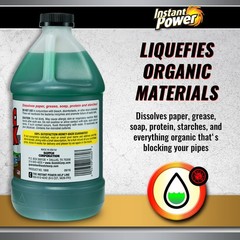 Instant Power Septic Shock – Tank 67.6 Fl Oz (Pack of 1), Blue