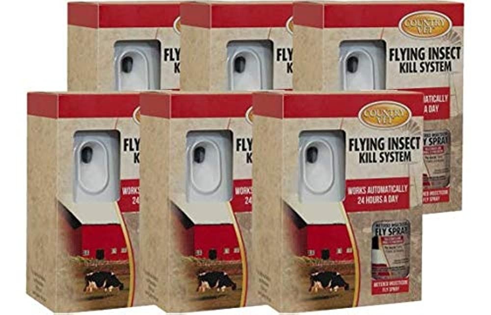 Country Vet Flying Insect Kill System II Metered Dispenser – (Case of 6)