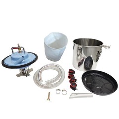 Pneumatic Vacuum Industrial Iron Chip Oil Suction Machine 20L Vacuum Cleaner
