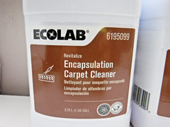 QTY: 2 Ecolab 6195099 Revitalize Encapsulation Carpet Cleaner 1 gal Each
