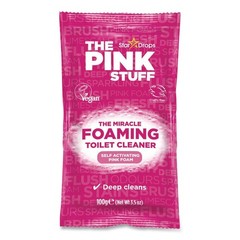 The Pink Stuff 824996 3.5 oz. Miracle Power Foaming Toilet Cleaner – Fruity New