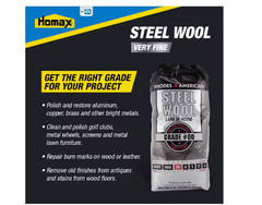 Fine Grade #00 Steel Wool (12-Pad)