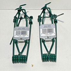2x Macabee Old Reliable Mole Snap Trap Outdoor Set of 2 MPN 90252 10001