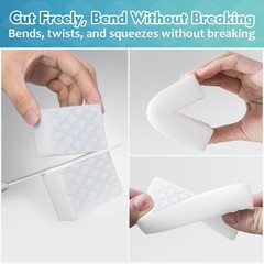 GLIMGLINT 12PK Magic Sponges Cleaning Eraser, Powerful Scrubber Foam White
