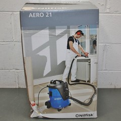 Nilfisk Aero 21 Shop Vacuum 107418440, 5-1/4 Gallon Tank, 120V AC, Wet Dry HEPA