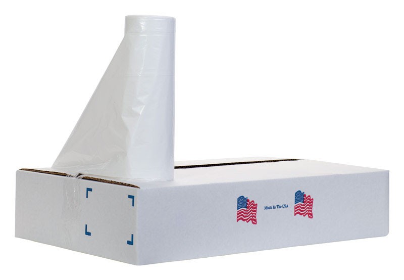Noramco ST-Series 55 gal Trash Can Liners Twist Tie 100 pk (Pack of 3)