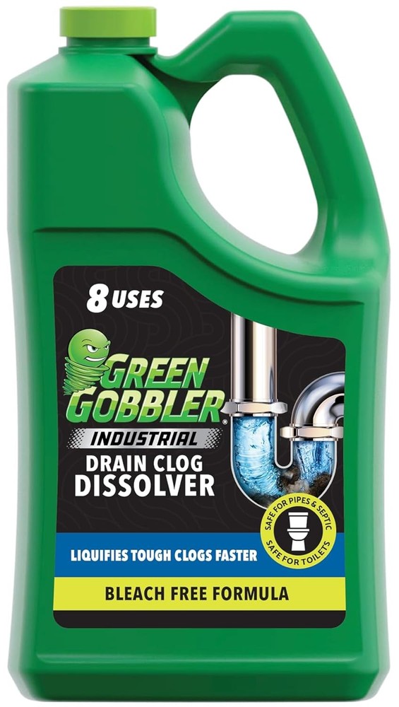 Green Gobbler Industrial Strength Grease and Hair Drain Clog Remover | Drain…