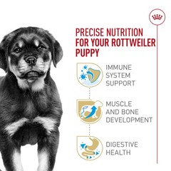 Royal Canin Breed Health Nutrition Rottweiler Puppy Dry Dog Food 30 Lb Bag