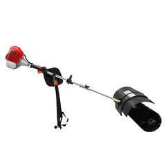 52CC Gas Power Nylon Brush Broom Sweeper Artificial Grass Driveway Turf Clean