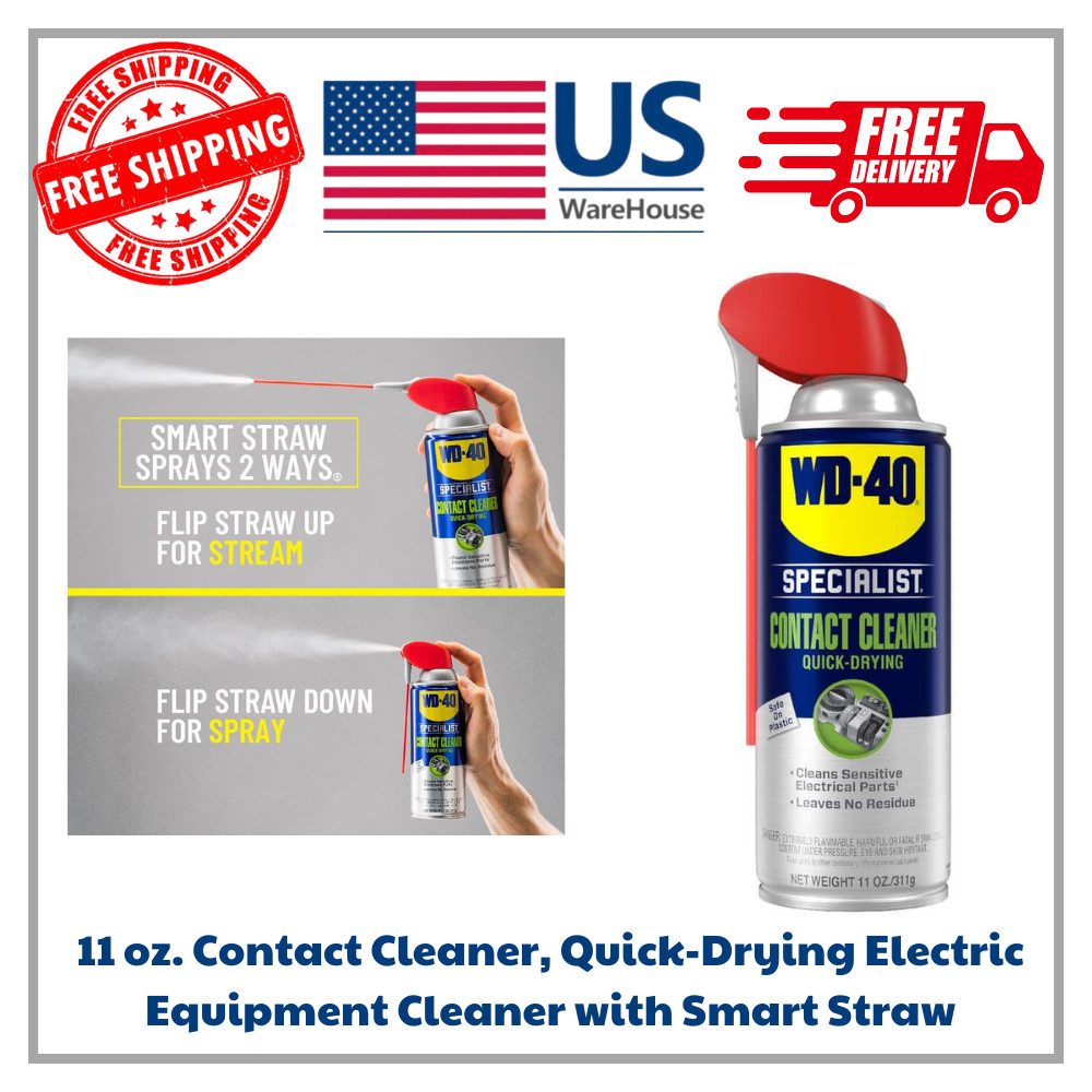 WD-40 Specialist Electrical Contact Cleaner Spray – Electronic & Electrical WD40