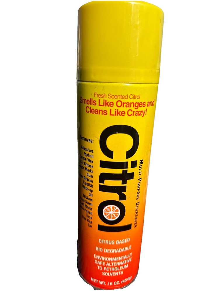 Schaeffer’s Citrol 266 – 16oz Aerosol Multi-purpose Degreaser & Cleaner – Citrus