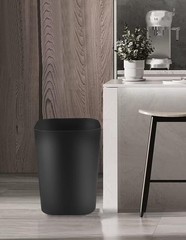 2 Gallon Trash Can,Small Trash Can for Bathroom,Square Trash Bin Wastebasket …