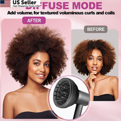 YTCHYYSK New Wave+Curl Diffuser Nozzle for Dyson Supersonic Hair Dryer Grey