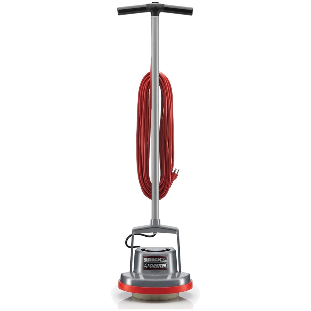 Commercial Orbiter Hard Floor Cleaner – 50ft Cord, 13in Wide Path, Versatile Use