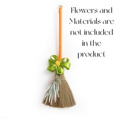 BMart Home Natural Whisk Sweeping Brownn Handle Broom – Vietnamese Brown