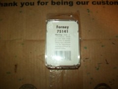 1 of Forney Part # 75141 non-rotating sewer nozzle 1/8 FNPT