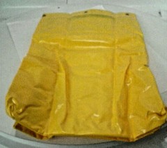 Zippered Yellow Vinyl Replacement Bag For Janitor Cart (Unbranded)