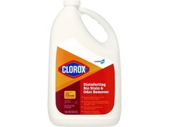 Clorox 31910EA Disinfecting Bio Stain and Odor Remover, Fragranced, 128 oz. Refi