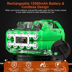 Cordless Pressure Washer Portable Electric Power Washer High Pressure