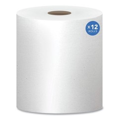 Scott 01040 8 in. x 800 ft. Essential Hard Roll Towels – White (12 Rolls/CT) New