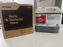 Ecolab 6101205 Oasis Neutral Disinfectant Cleaner-2.5 Gallon