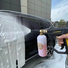 High Pressure Washer Gun Foam Cannon Adapter Extension Rod Power Washer Kit