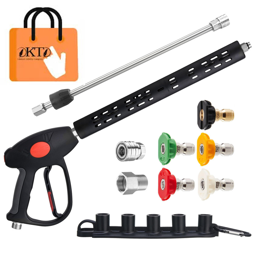 Replacement Pressure Washer Gun with Extension Wand, M22 40 Inch