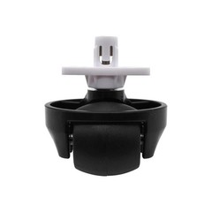 Front Caster Wheel Replacement Compatible with Roborock S4 S6 Black, White