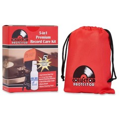 Collector Protector Vinyl Record Cleaner Kit – Includes 70’s-Style Soft…