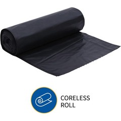 Genuine Joe GJO01534 Heavy-Duty Trash Bags 45 Gal 1.50 Mil Brown