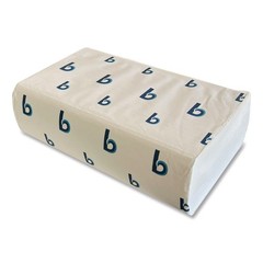 Boardwalk 6204 1-Ply 9″ x 9.5″ Structured Multifold Towels – WHT (16/Carton) New