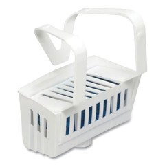 Big D Industries 661 Non-Para Toilet Bowl Block – Evergreen, White (12/Box) New