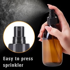 Tecohouse Amber Glass Spray Bottles 8.8 oz, 2 Pack Empty Oz, oz