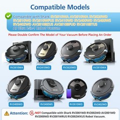 JORAIR AV2610WA RV2610WA Vacuum Mop Replacement mop, Av2610wa