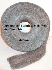 Stainless Steel Wool Reel 5 lb Reel – Medium